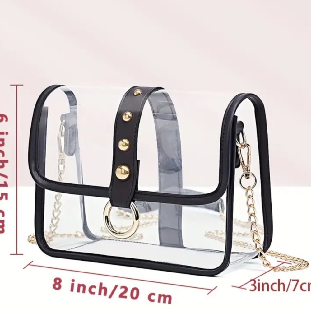 Transparent Handbag NWT - Picture 3 of 4
